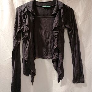 Queen Esther Grey lightweight overshirt